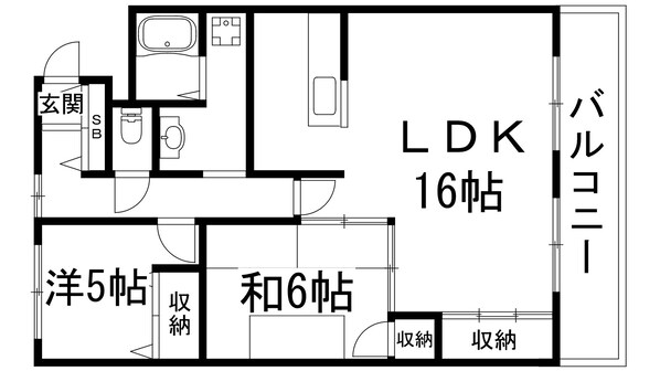 サンヒル箕面の物件間取画像